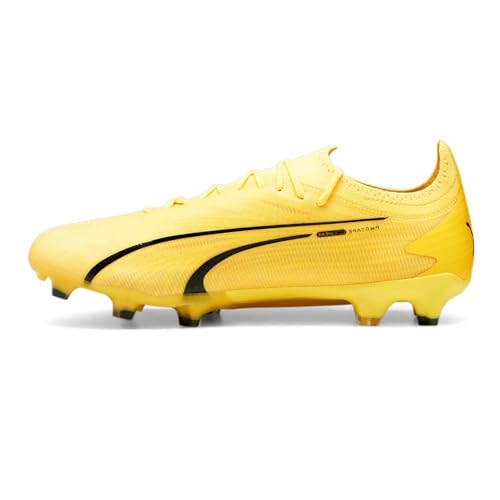 PUMA Mens Ultra Ultimate Firm GroundArtificial Ground Soccer Cleats Cleated, Firm Ground - Yellow3