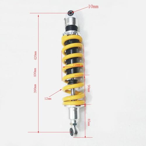 Amortisseur de suspension 390 mm idéal pour sorties quad et karting