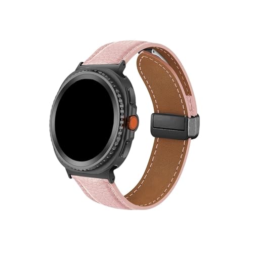 Samsung Galaxy Watch 8 44mm 40mm/8Classic 46mm/Ultra 47mm 2025�p���U�[�E�H�b�`�o���h (�u���b�N�s���N�AGalaxy 8classic 46mm�p)