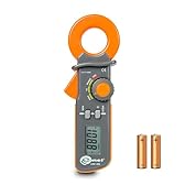 Pinza Amperometrica Sonel CMP-200 - Misura Corrente di Dispersione - 200 A - Tester AC/DC - Rileva Cortocircuiti - Facile Uso - Display LCD - Strumento Collaudato (CMP-200)