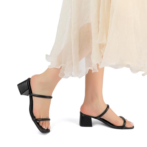 Image of Goderci Women's Chunky Block Low Heeled Sandals