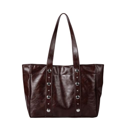 Sac à main en cuir synthétique haut de gamme avec finitions soignées