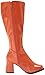 Ellie Shoes Women's Knee High Fashion Boot, Orange, 10