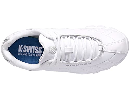 Image of K-Swiss Women's ST329 CMF Sneaker, Wide Tennis Walking Leather Shoes