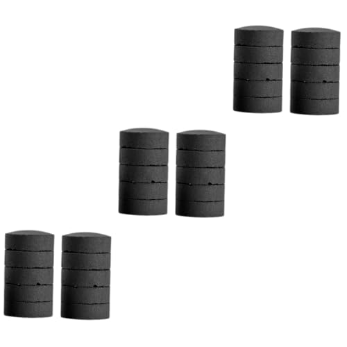 GALPADA 30stücke Grillkohle Tablets Schnell Brennende Holzkohle Für BBQ Camping Und Kochen Rauchfreie Kohlen Für Grillgeräte Und Feuerschalen Vielseitig Einsetzbar