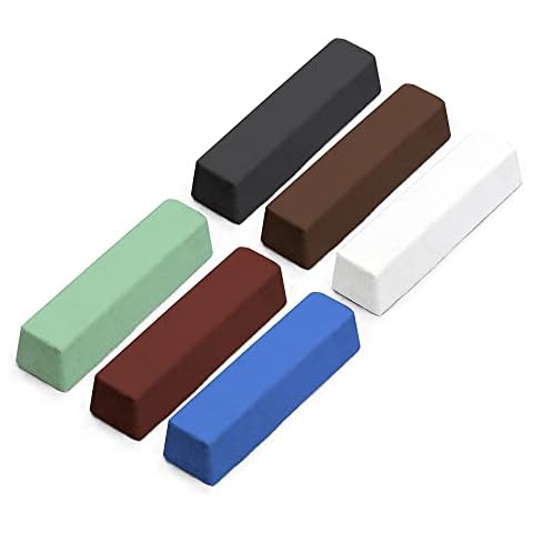 ENKAY - Jewelers Rouge & Polishing Compound Kit, 6 pc. (U.S. Made) Cover