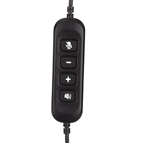 Fecamos Usb Business Headset, Comfort Clear Chat Corded Single Ear Headset For Call Center For Customer Service #TOP4