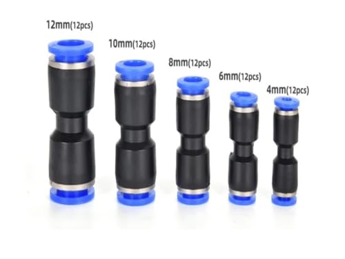 Conector de liberación de empuje de alta resistencia kit de accesorios neumáticos rectos 3