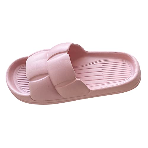 Chaussure diapositives pour femmes et hommes douche pantoufles salle de bain sandales extrêmement confortable coussiné semelle épaisse pantoufles chaussures de Sandales Compensées Pour Grande Largeur Cover