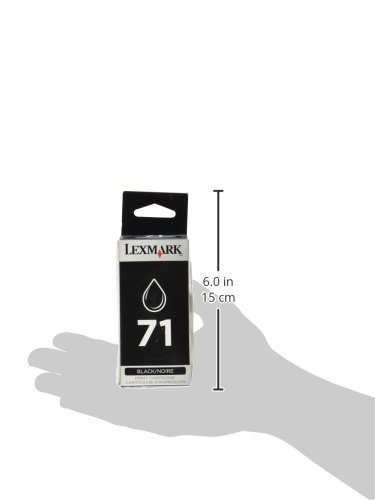 Amazon.com: Lexmark No 71 Black Ink Cartridge 15M2971 : Office
