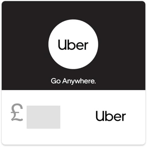 Uber Gift Card - UK Redemption - Delivered via Email