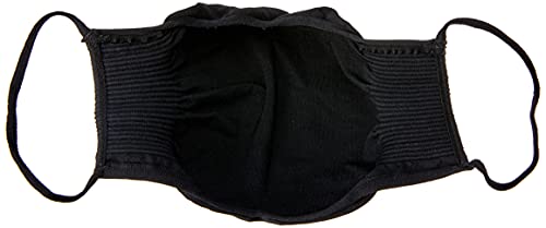 Máscara de Proteção Facial Lisa Plié, Adulto-Unissex, Preto, Único