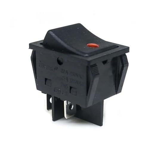 Interrupteur pour bateau anti faux-contact 4 broches encliquetable 31x25mm ON OFF