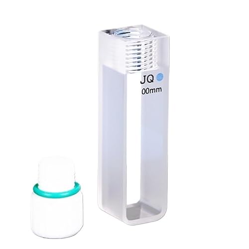 3.5ml Quartz Screw Sealed Cuvette�i10mm�jInternal Threads Clear Coating Process