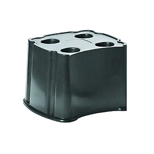 Stones Garden Support pour réservoir d'eau de pluie IBAS1-S433 - Anthracite - Soucoupe pour citerne d'eau de pluie