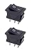 Produktbild Wippschalter Schalter KCD11 3 PIN 1xON-OFF 2 Stück (0002)