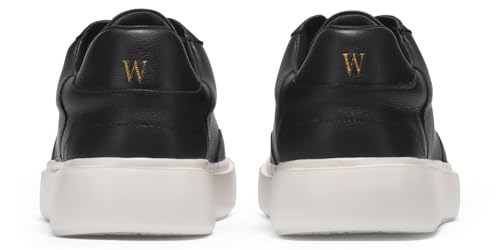 Journey West Super Light Weight Platform Genuine Leather Classic Lace-up Daily Loafer Sneakers for Men4