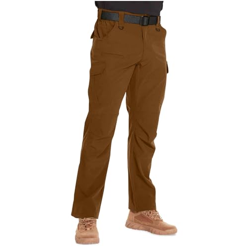 Pantalon long de travail et plein air uni pour homme actif