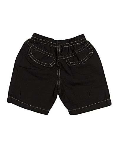 Shorts Bebê Índigo Hector Bordado Ano Z. - Blue Black M