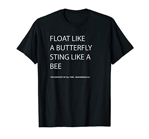 Float Like A Butterfly, Sting Like a Bee, Ali, Boxing, Gym
