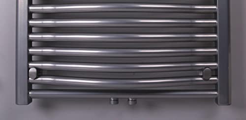 Badheizkörper Design München 2 Edelstahloptik Marke: Szagato HxB: 177 x 60 cm 1471 Watt/ Badheizkörper gerade Handtuchwärmer Handtuchtrockner Mittelanschluss Röhrenheizkörper Rohrheizkörper vertikal-3