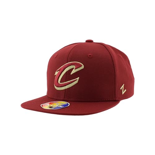 Cleveland Cavaliers NBA Officially Licensed Youth Adjustable Snapback Hat Flat Bill Z11 Icon Team Color