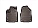 WeatherTech Custom Fit FloorLiners for Acura MDX - 1st Row (475761), Cocoa