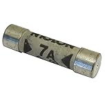 UKCABLE-TIES Domestic Plug Fuses 1A 2A 3A 5A 7A 10A 13A Ceramic Household Mains Plug Top Fuses Electrical Cartridge Fuses (7A - 5x)