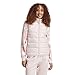 adidas Women's Essentials 3-Stripes Light Down Vest, Sandy Pink, XX-Large