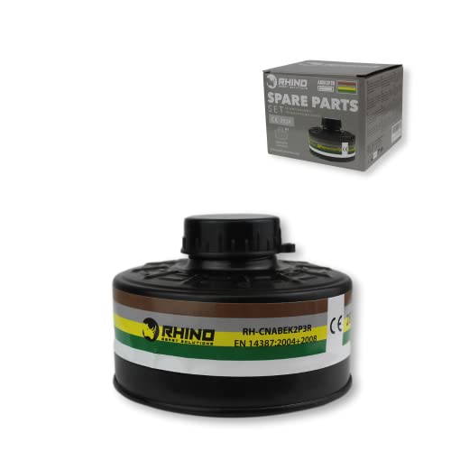 Cartucho de Rosca RD40 de Carbón Activo ABEK2P3R Filtro para Máscaras Completas Tipo RH-7011 3M y otras Cover