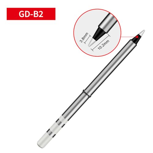 Image of Precision Soldering Iron Tips Set, GD Series K65 /BC3 /B2 /ILS, 5.5mm Base, 4 Pieces