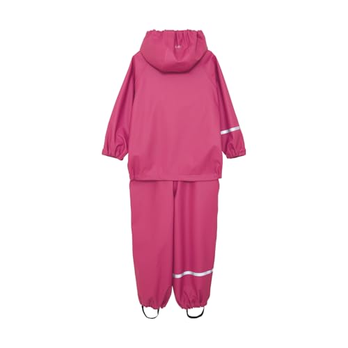 Image of CeLaVi European Kids Rain, Mud and Snow Suit for Boys Girls with Detachable Hood, Waterproof 2 Pcs Rain Set or Onepiece