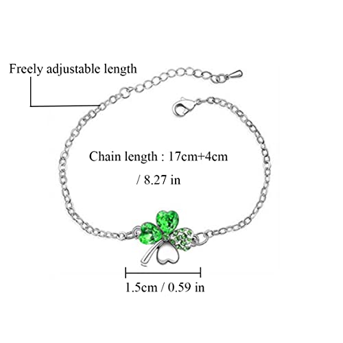 Pendientes y pulsera de amuleto verde, el regalo de boda perfecto 7
