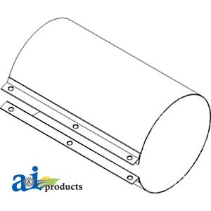 Clamp Auger Trough Solid Part No: A-1317452C1