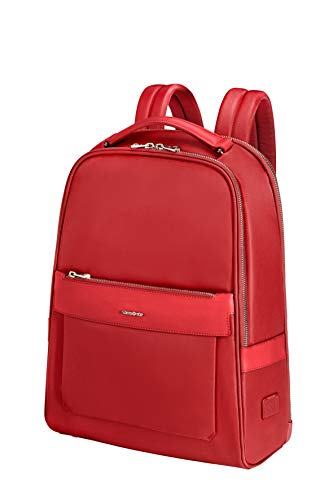 Samsonite Zalia 2.0 - 14 Pollici Zaino Porta PC, 39 cm, 13 L, Rosso (Classic Red)