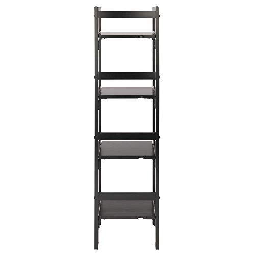 Winsome Wood Terry Shelving, Black #TOP5
