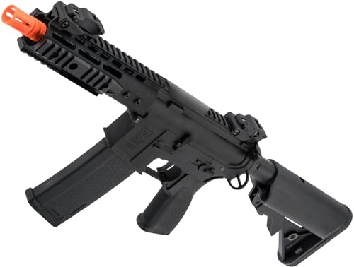 Evike Airsoft - Specna Arms Edge Series Airsoft M4 AEG w/GATE X-ASR MOSFET (Model: PDW Kmod/Black)