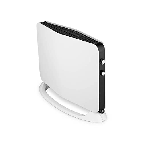 MAZDA ENERGY Radiateur électrique D-20-D - Convecteur 2000 watts - chaleur réglable - silencieux - Thermostat - Design discret - blanc