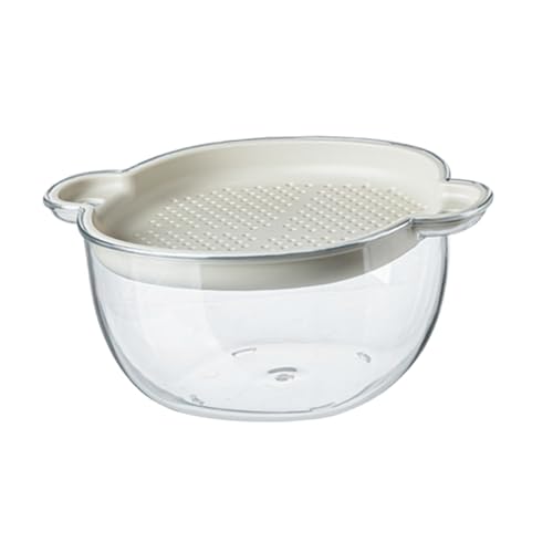 FRCOLOR 洗菜かご 二重 水切りバスケット 軽量丈夫 排水均等 野菜 果物洗浄用 家用キッチン収納 ご使用簡単 再利用可能