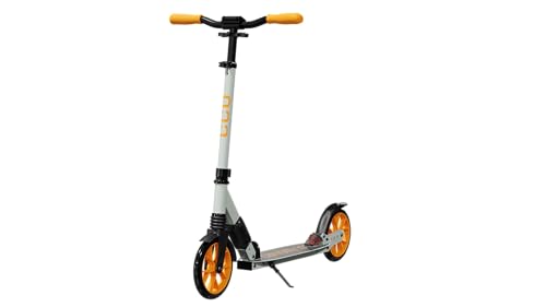 Carromco Dreamliner - Patinete infantil, patinete urbano, patinete para niños y adultos, plegable, manillar regulable en altura, ruedas de 200 mm, mangos ergonómicos