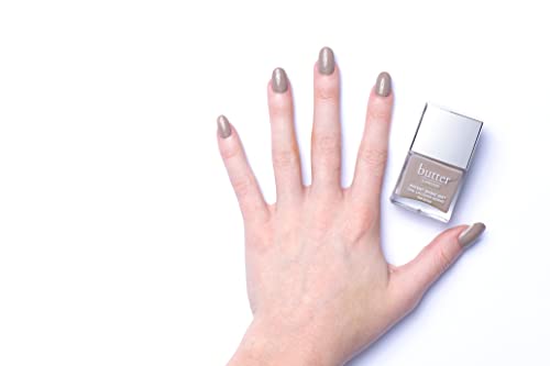 Butter London Patent Shine 10X Nail Lacquer, Gel-Like Finish, Chip-Resistant Formula, 10-Free Formula, Cruelty-Free, Polymer Technology, Yummy Mummy #TOP2
