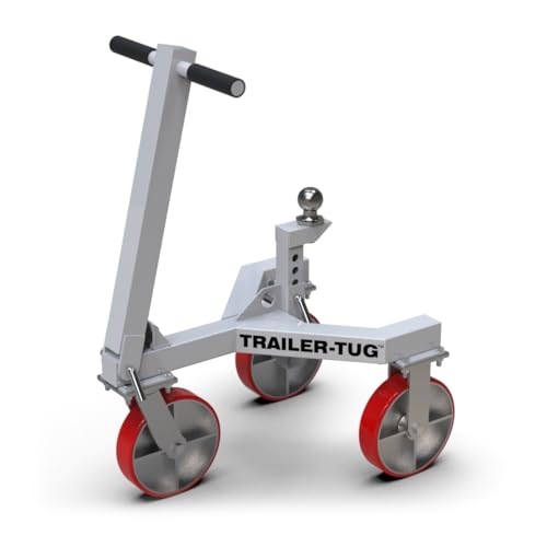 Trailer Tug | Supports up to 20,000LBS | 3,500 lb Max Tongue Weight | Mover for RV, Boat, Camper, Flatbed, Enclosed Trailers | World's Greatest Trailer Dolly