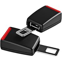 Mniofexk 2PCS Black Belt Shoulder Pads for Extender Most Vehichles SeatCovers Shoulder Universal CarAccessories