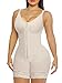 YIANNA Mujer Fajas Colombianas Reductoras de Abdomen y Cintura Body Reductor Post Liposuccion Braga Faja Reductora Bodysuit Para Vestido Beige L 7283