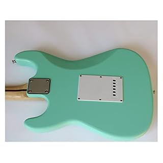 AMINIY Guitare électrique Panneau acahogany String Acoustique String Jazz Col Vert Vert Guitare Électrique (Color : B) - Les Beatles, Paul McCartney, John Lennon, RIngo Starr, George Harrison AMINIY Guitare électrique Panneau acahogany String Acoustique String Jazz Col Vert Vert Guitare Électrique (Color : B) – Image 5