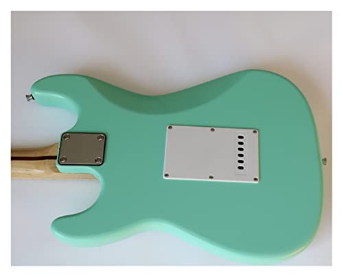 AMINIY Guitare électrique Panneau acahogany String Acoustique String Jazz Col Vert Vert Guitare Électrique (Color : B) - Les Beatles, Paul McCartney, John Lennon, RIngo Starr, George Harrison AMINIY Guitare électrique Panneau acahogany String Acoustique String Jazz Col Vert Vert Guitare Électrique (Color : B) – Image 6