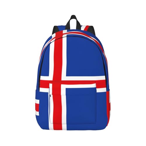 Sac à dos d'infirmière Islande imprimé grand confort pour ordinateur portable