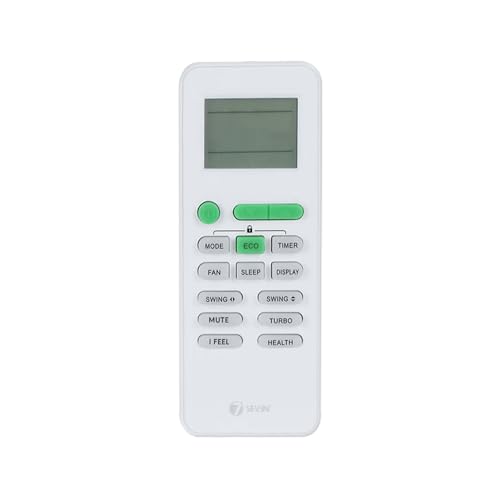 Image of 7SEVEN Compatible with Carrier Air Conditioner Remote Control Model 242 Suitable for Split and Window 1 | 1.5 | 2 Ton AC - Match Remote Keys Exactly to Replicate Genuine Remote Function