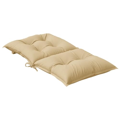 Coussin pour fauteuil dossier bas 100x50 en polyester résistant haute qualité