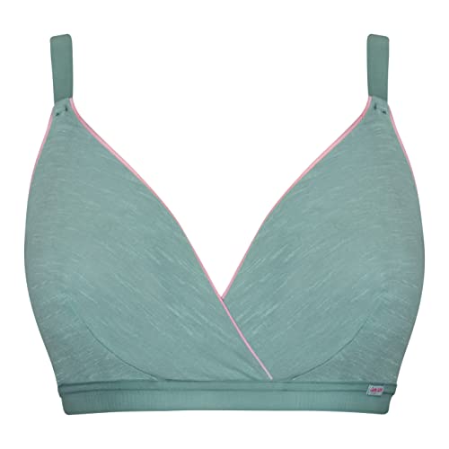 Curvy Kate Women's Bralette, Mint/Pink, 40H/Hh #TOP3